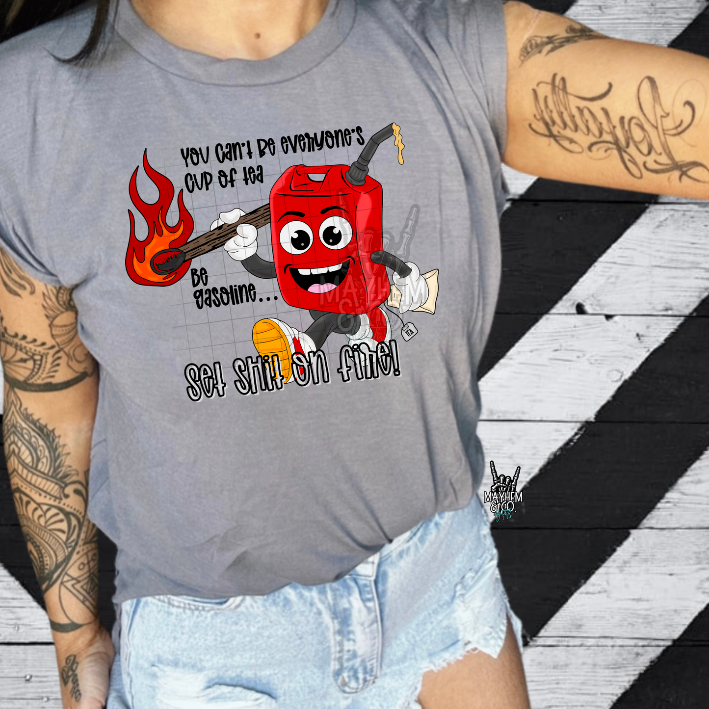 Set shit on fire  -Digital