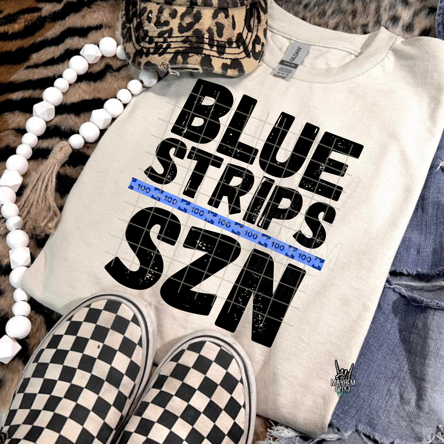 Blue Strips SZN -Digital