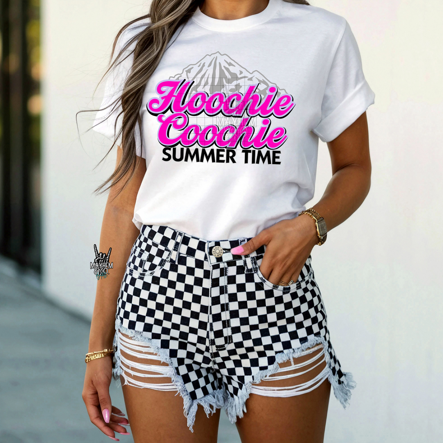 Hoochie Coochie Coors Pink - Digital