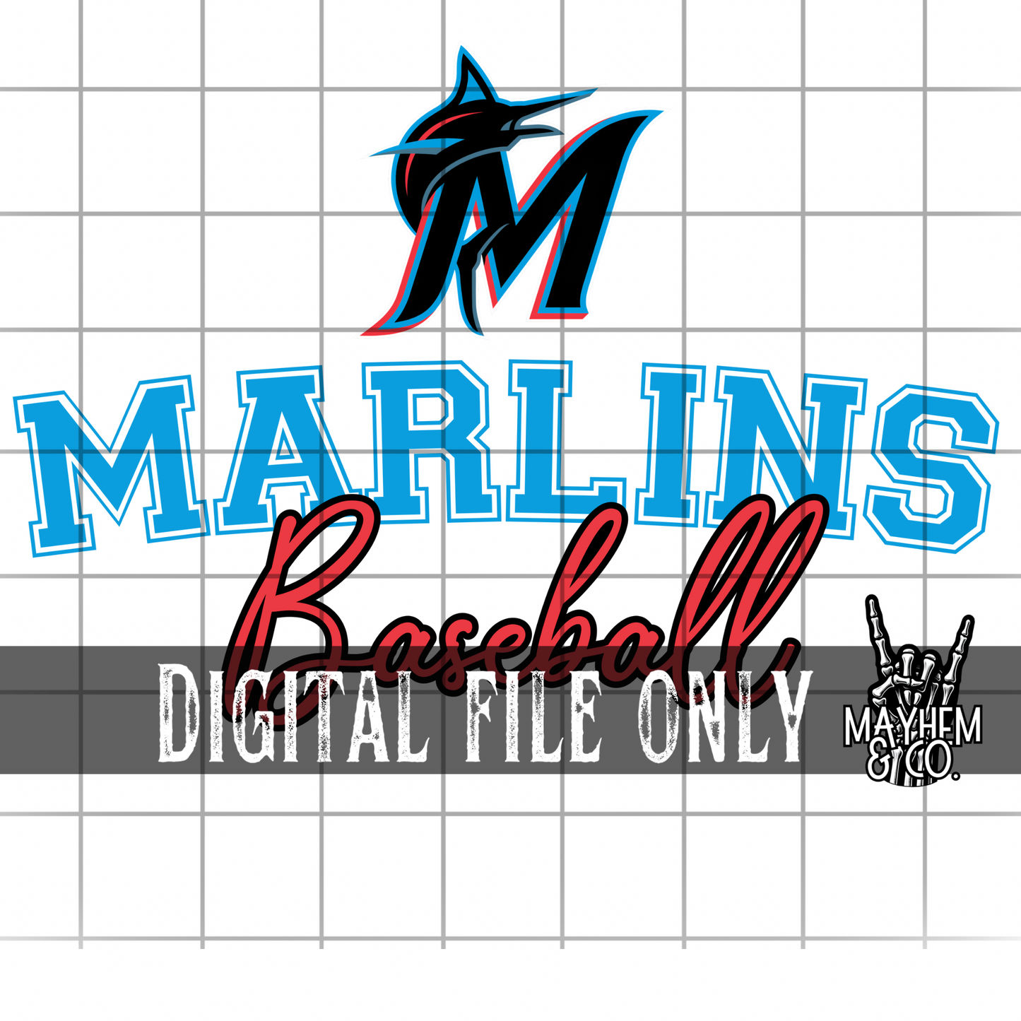 Miami Baseball -Digital