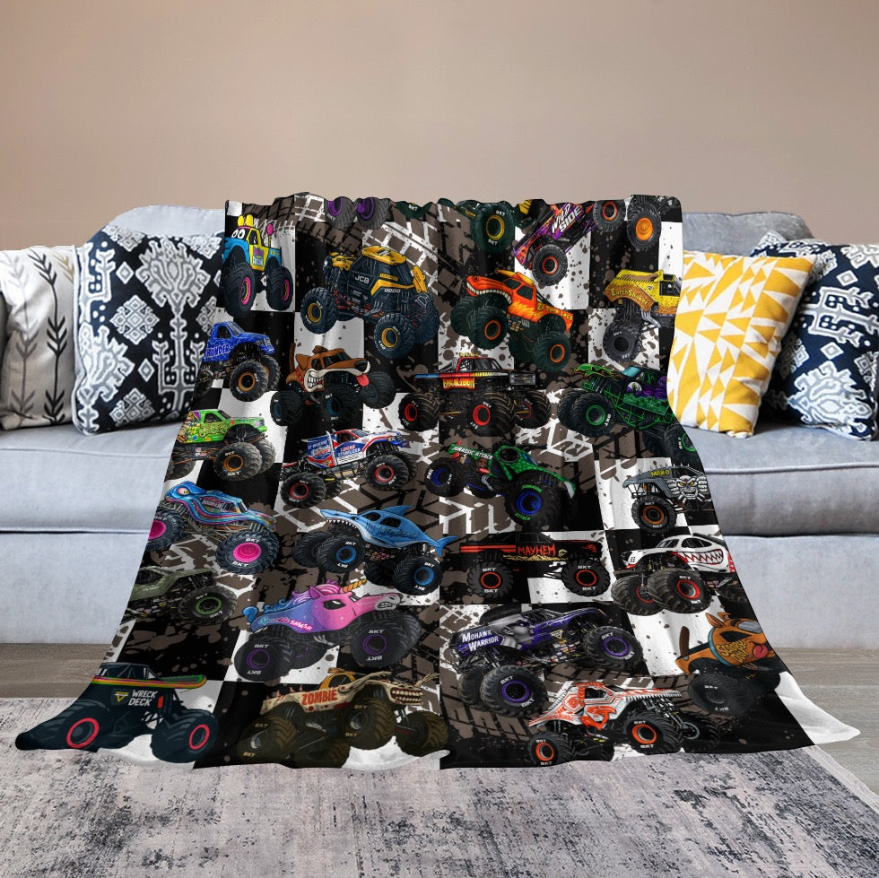 MJ all trucks blanket - 50x60